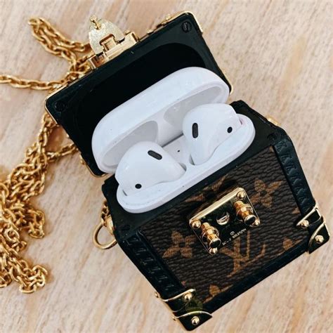 lv airpod trunk case|luxury case for airpod pro.